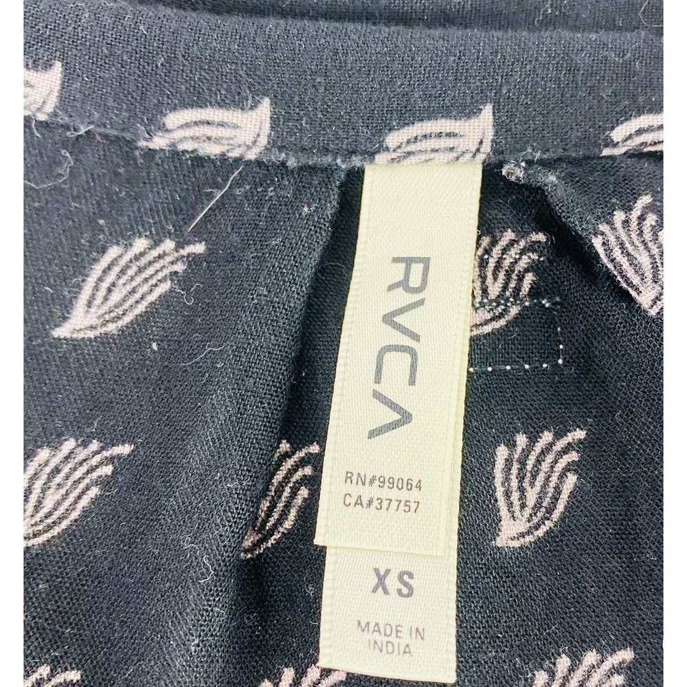 Women's Rvca Button Up Shirt - Picture 11 of 14